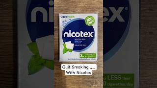 Nicotex 🚬 Nicotine Gum  Quit Smoking shorts youtubeshorts viral shortvideo [upl. by Enyawed]