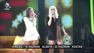 Gülşen Ft Simge Sarışınım Beyaz Show [upl. by Haroppizt816]