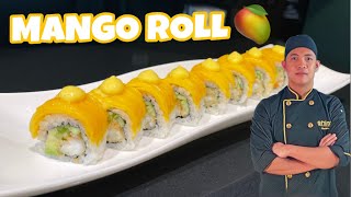 MANGO ROLL  IDEA SUSHI [upl. by Neuburger424]