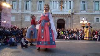 Santa Eulàlia 2019  Gegants de Corpus i Carnaval  Ball dels Gegants del Carnaval de Solsona [upl. by Alverson]