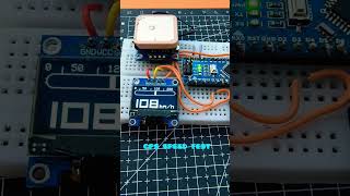 Arduino Gps Speed Indicator Visuino Projectarduinoarduinoproject [upl. by Towland697]