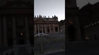 The Pope Speaks From Here in St Peters Square in The Vatican [upl. by Kirad267]