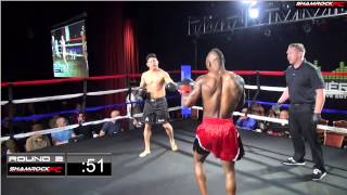 Shamrock FC Xtreme 3 Gaston Marabotto vs Rashard Lovelace [upl. by Suirtimid]