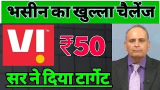 vodafone idea share target vodafone idea share latest news today in hindi vodafone idea share vi [upl. by Jerrol]