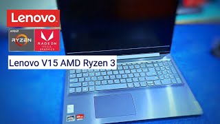 Lenovo V15 AMD RYZEN3 Laptop 82C7001YIH  Low budget student laptop [upl. by Idnac]