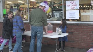 5yearold raises thousands to help a family affected by the Lewiston shooting [upl. by Lleirbag454]