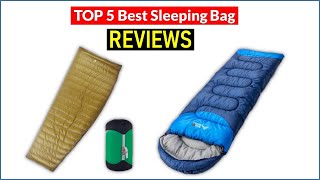 ✅ BEST 5 Sleeping Bag Reviews  Top 5 Best Sleeping Bag  Buying Guide [upl. by Annahaj]