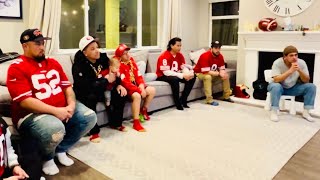 Reaction to 49ers vs Chiefs Super Bowl 58 Feb 11 2024 [upl. by Ahseenat686]