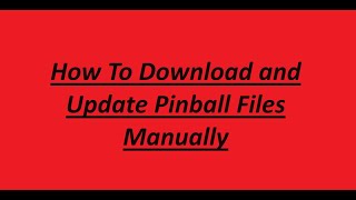 How To Update Latest VPinball Files Manually [upl. by Roderica]