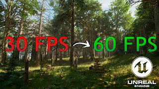 Nanite Forest Optimisation in Unreal Engine 5 [upl. by Claudelle]