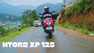 TVS Ntorq Race XP 125 Full Review  BikePriceNepal [upl. by Luzader]