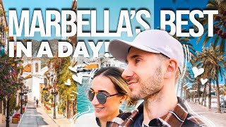 24 Hours In Marbella Spain Couples Travel Vlog [upl. by Gordie746]