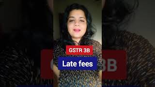 GSTR 3B Late fees [upl. by Adil307]