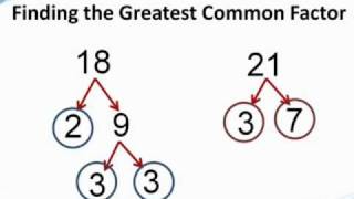 How to find the greatest common factor  from TutaPointcom [upl. by Steinway]