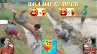 Nakakatawang \ video \ Hala may Nahulog 😂 [upl. by Pirozzo]