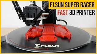 FLSUN Super Racer Review  Fast Delta 3D printer  Fully tested [upl. by Chaim]