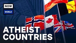 What Are The Most Atheist Countries  NowThis World [upl. by Gombach]