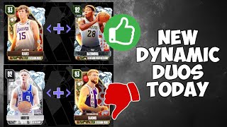 8 NEW DYNAMIC DUOS TODAY WHICH ONES ARE WORTH USING IN NBA 2K24 MyTEAM [upl. by Peder810]