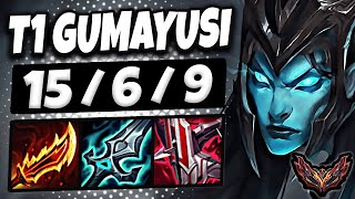 T1 Gumayusi Kalista vs Kaisa  ADC  Patch 1412 Korea Grandmaster ✅ [upl. by Wildee535]