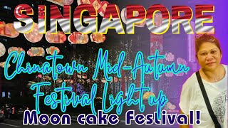 Chinatown MidAutumn Festival Light up with Colorful Lanterns 2024 singapore [upl. by Stilwell]