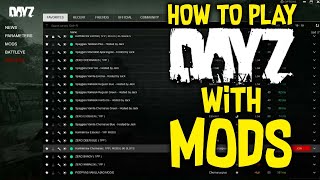 HOW TO PLAY IN MODDED SERVERS IN DAYZ [upl. by Nilcaj]