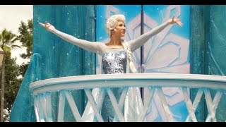 Frozen Royal Welcome Parade at Disneys Hollywood Studios [upl. by Ennaeirb]