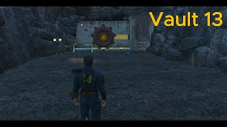 Vault 13 remade in fo4  Spectacle island  Fallout 4 settlement build [upl. by Chinua]