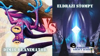 MTG Legacy Dimir Reanimator Vs Eldrazi Stompy  Season 4 Week 5 [upl. by Sherilyn]