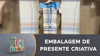 Faça uma embalagem de presente customizada para o dia dos pais [upl. by Ssegrub125]