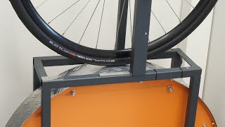 Schwalbe Pro One TLE 32 Rolling Resistance Test spin up video [upl. by Reede]