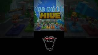 the hive is the best ☠️☠️ thehive galaxite trollface minecraft [upl. by Evatsug156]