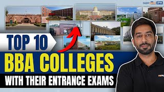 Top 10 BBA Colleges in India and Their Entrance Exams  Best BBA Colleges Ranked  SuperGrads IPM [upl. by Dloreg]