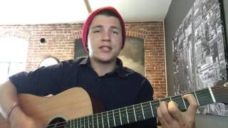 Vindicated  Dashboard Confessional Acoustic Cover Jake Karecki [upl. by Novelc]