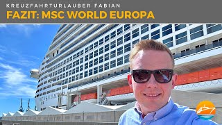 Für wen die MSC World Europa das richtige Schiff ist Urlaub in einer Kleinstadt auf See [upl. by Columba]