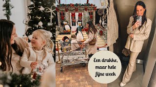 EEN DRUKKE MAAR FIJNE WEEK KERSTSHOOT CHOCOLADE MAKEN amp KERSTSHOPPEN🎄 MAMAVLOG  Cinns World [upl. by Otaner]