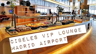 Cibeles VIP Lounge Madrid Airport Terminal 1 [upl. by Gaddi]