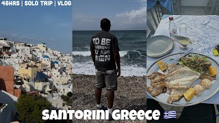 Santorini Greece in 48hrs NO REGRETS [upl. by Eirrem]