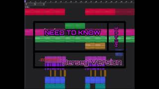 Doja Cat  NEED TO KNOW REMAKE Jersey Version  check description [upl. by Drareg]