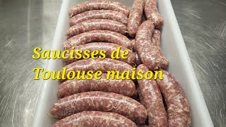 Saucisses de Toulouse maison [upl. by Nina876]