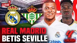 🔴REAL MADRID  BETIS SEVILLE 20  liga [upl. by Gwendolen]