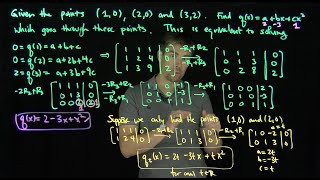 Interpolating Quadratic Polynomials [upl. by Cappella]