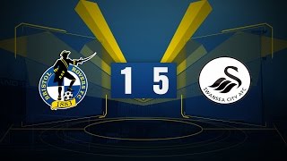 GOALS Bristol Rovers 15 Swansea City [upl. by Lig506]