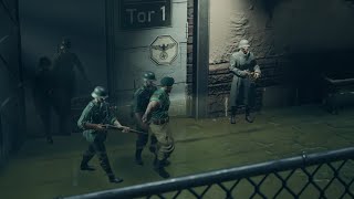 Commandos Origins  Green Beret Execution Cutscene [upl. by Aitel]