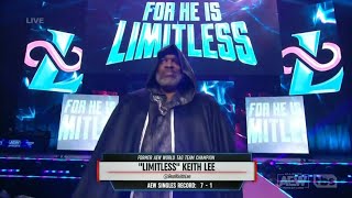 Keith Lee Entrance AEW Dynamite April 12 2023 [upl. by Tiertza870]