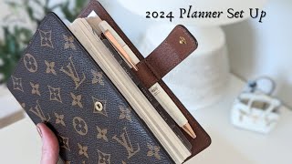 2024 Planner Set Up amp Flip Through  Minimal Planning [upl. by Amble945]