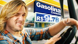 Por que a gasolina é TÃO CARA no Brasil [upl. by Nash]