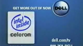 Logo Animation  Intel™ Celeron Inside Dell Commercial 2005 [upl. by Busiek]