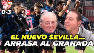 🤩 EL NUEVO SEVILLA ARRASA AL GRANADA RESUMEN GRANADA 03 SEVILLA [upl. by Nerra]