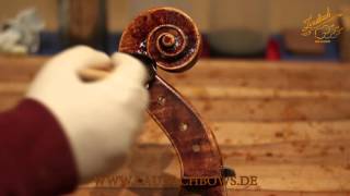 Laubach Cello Antique Varnishing [upl. by Manton]