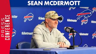 Sean McDermott Gives An Injury Update And More Ahead Of Facing Chiefs  Buffalo Bills [upl. by Wales]